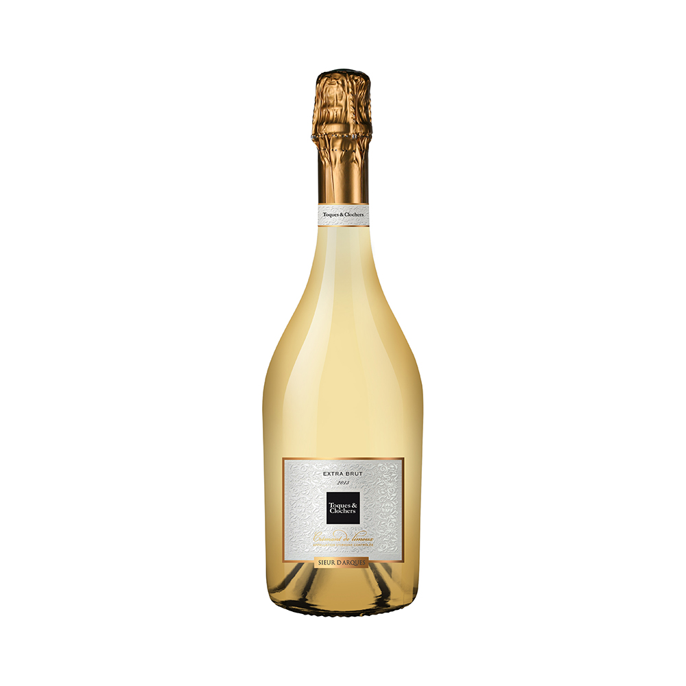 Креман дьо Лиму, Ток § Клоше 2013, Екстра Брут, Сюр Дарк  / Crémant de Limoux, Toques et Clochers 2013, Sieur D’Arques